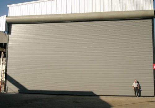 Cửa cuốn thép siêu trường , sơn tĩnh điện cao cấp , chống cháy STF 100A